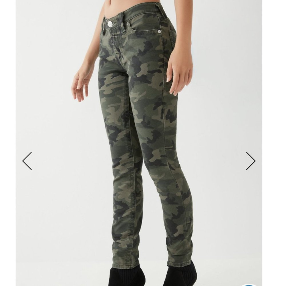 True Religion Women's Halle Camo Skinny Jeans - Picture 4 of 15
